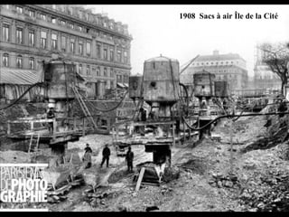 1908 Sacs à air Île de la Cité
 