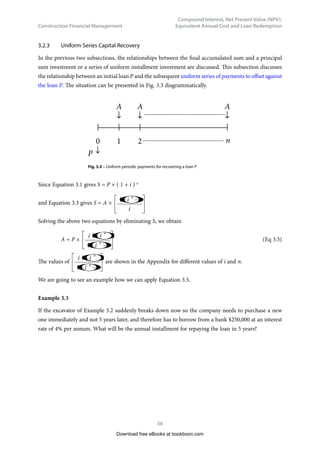 u  = $106,136
d)	 If the bank keeps paying 6% interest per annum, how much will be in the account at the
year end if it pays interest on monthly basis?
The accumulated amount = 
 
