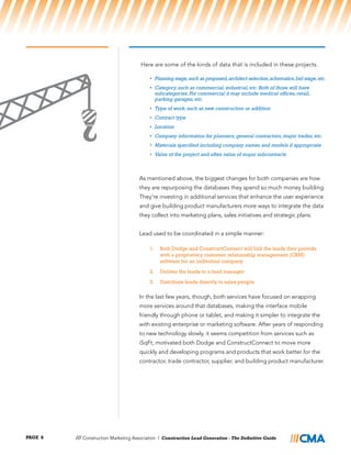 Construction Lead Generation - The Definitive Guide | PDF