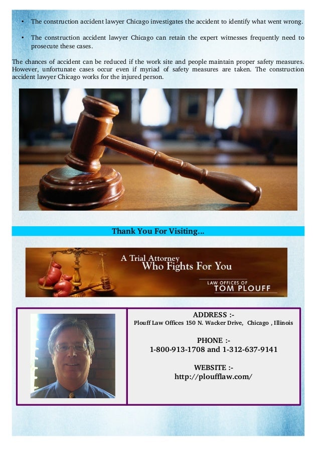 Construction accident lawyer chicago