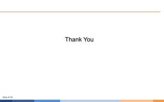 Thank You
Slide # 58
 