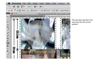 This was then inserted in the same way into the correct position. 