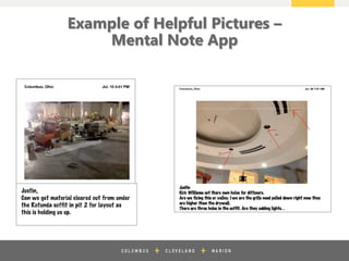 z
Example of Helpful Pictures –
Mental Note App
 