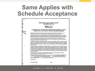 z
Same Applies with
Schedule Acceptance
 