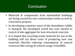 Curated visual reference: Gallery Detail: Construction Demolition Waste