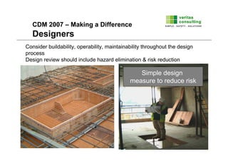Construction Design And Management Regulations (Cdm2007) Presentation | PDF