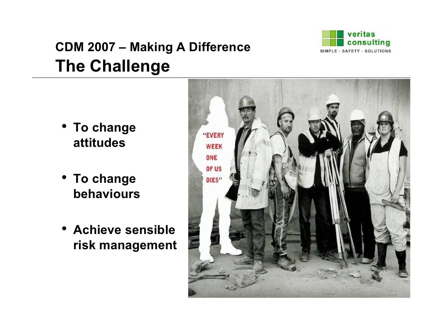 Construction Design And Management Regulations Cdm2007 Presentation
