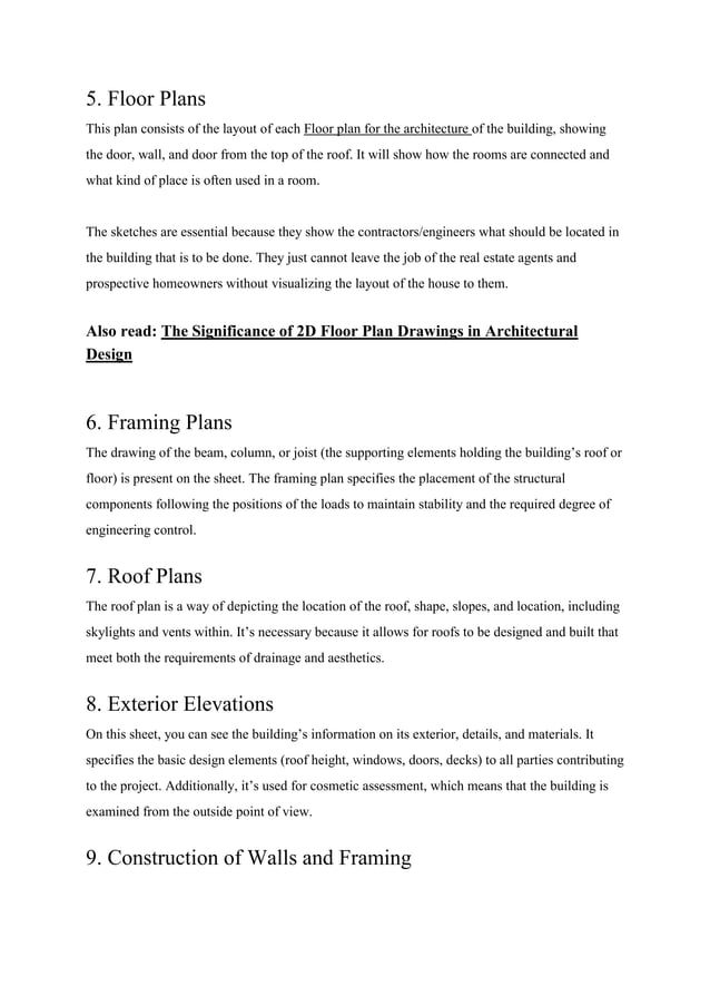 Construction Documents Guide: Types and Significance in 2024 | PDF