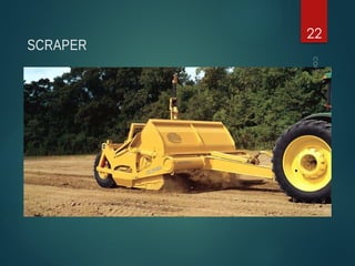 SCRAPER
CONSTRUCTION
EQUIPMENT
22
 