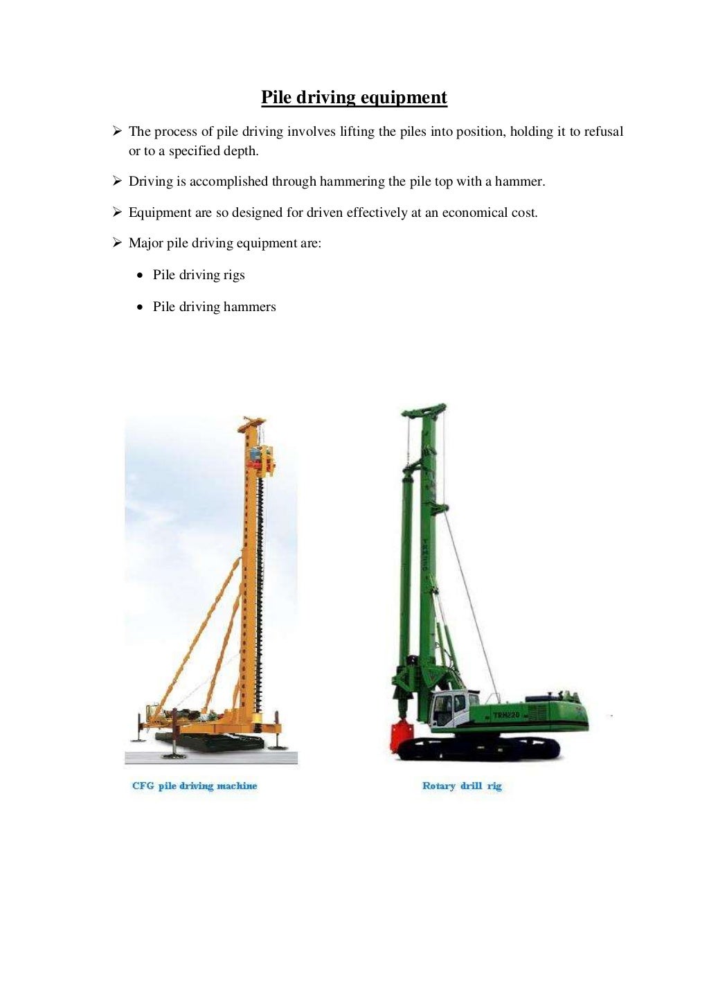 Construction equipments Introduction and Classification