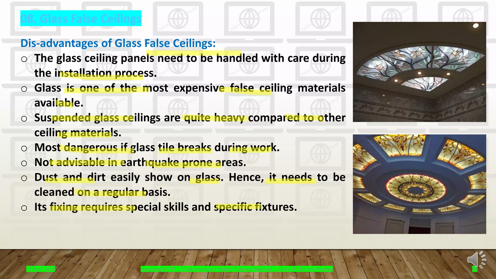 Construction false ceiling | PDF