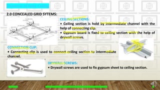Construction false ceiling | PDF