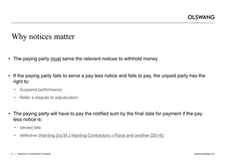 Payless Notice Example It Pays to Be Right: Payment in Construction Contracts | PDF