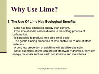 Construction material lime | PPT