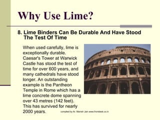 Construction material lime | PPT