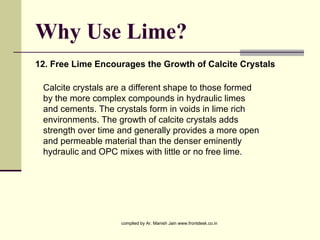 Construction material lime | PPT