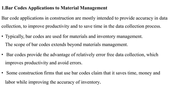 Construction Material Management | PPTX | Civil Engineering Industry ...