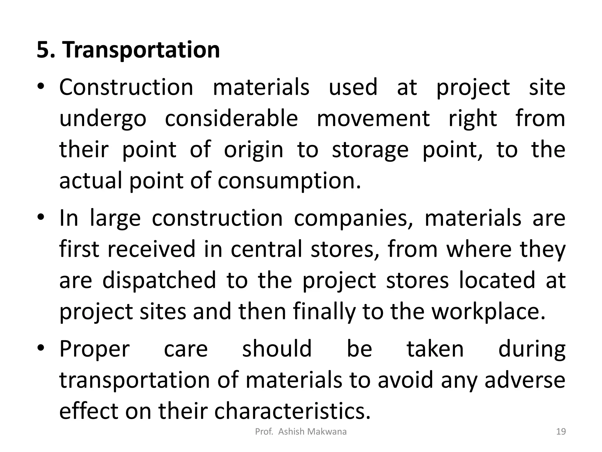 Construction material management_Construction Management (2180611 ...