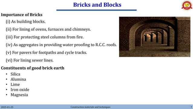 Construction Materials with classifications and testing methods | PDF
