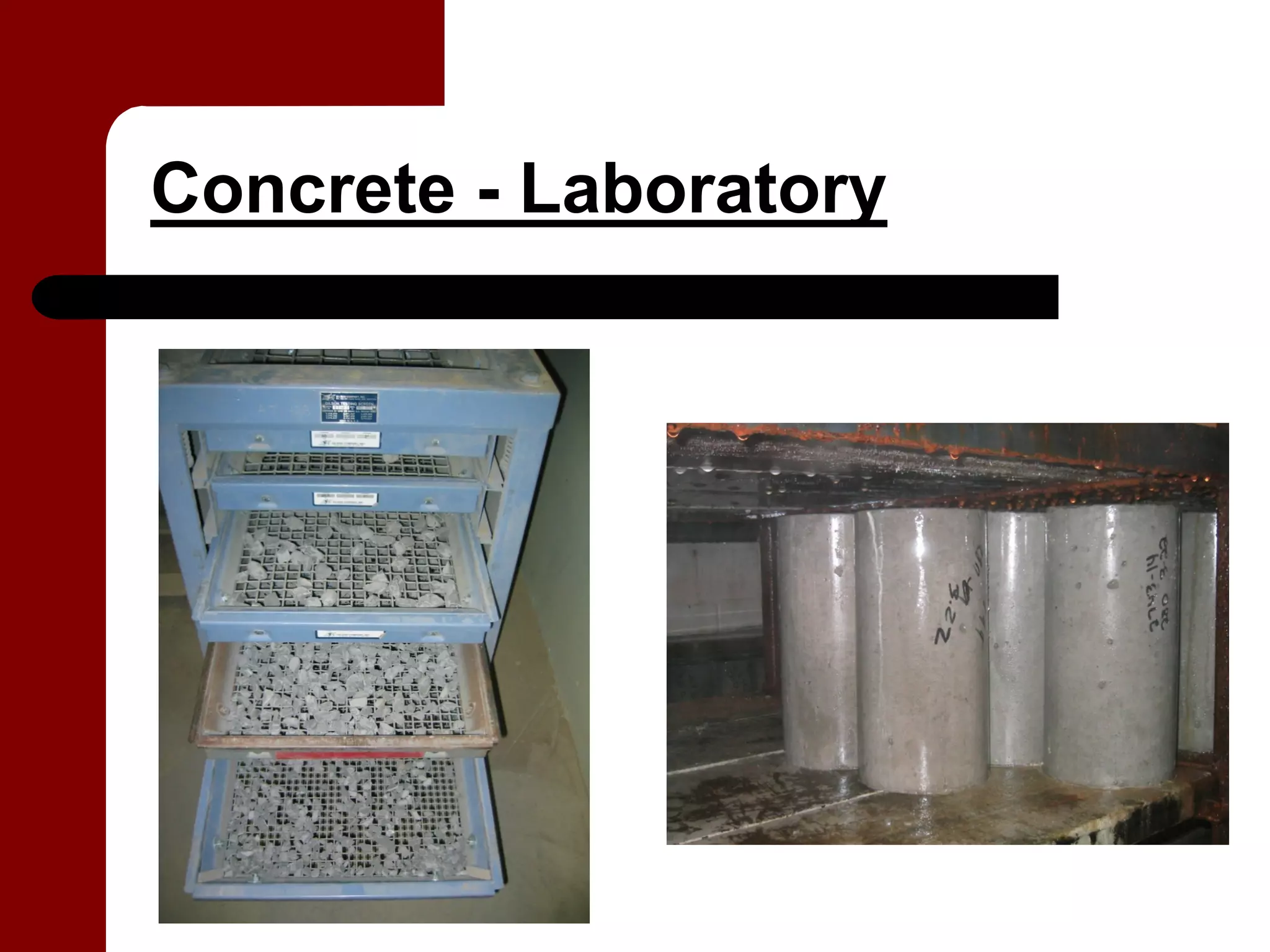 Concrete - Laboratory
 