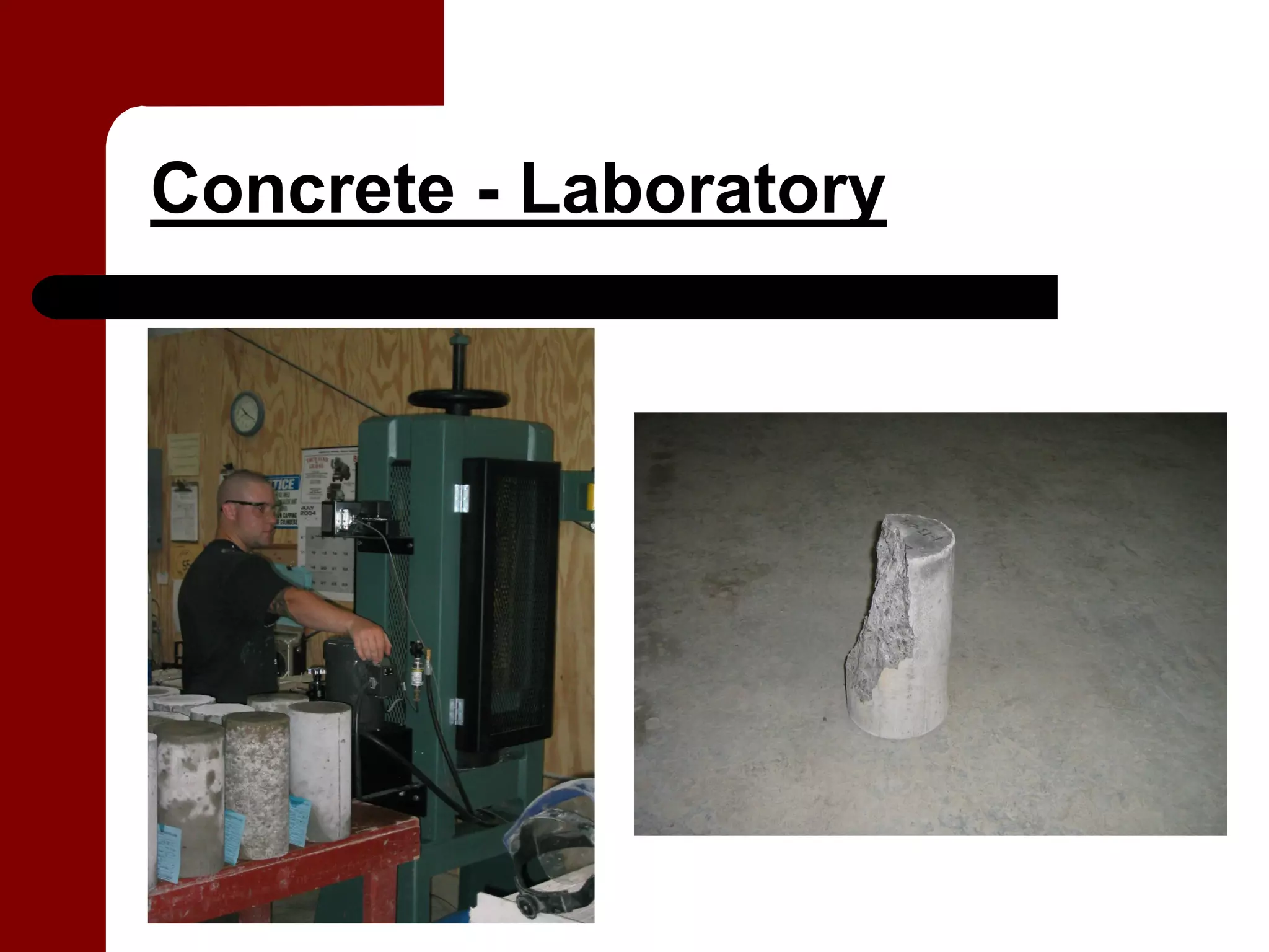 Concrete - Laboratory
 