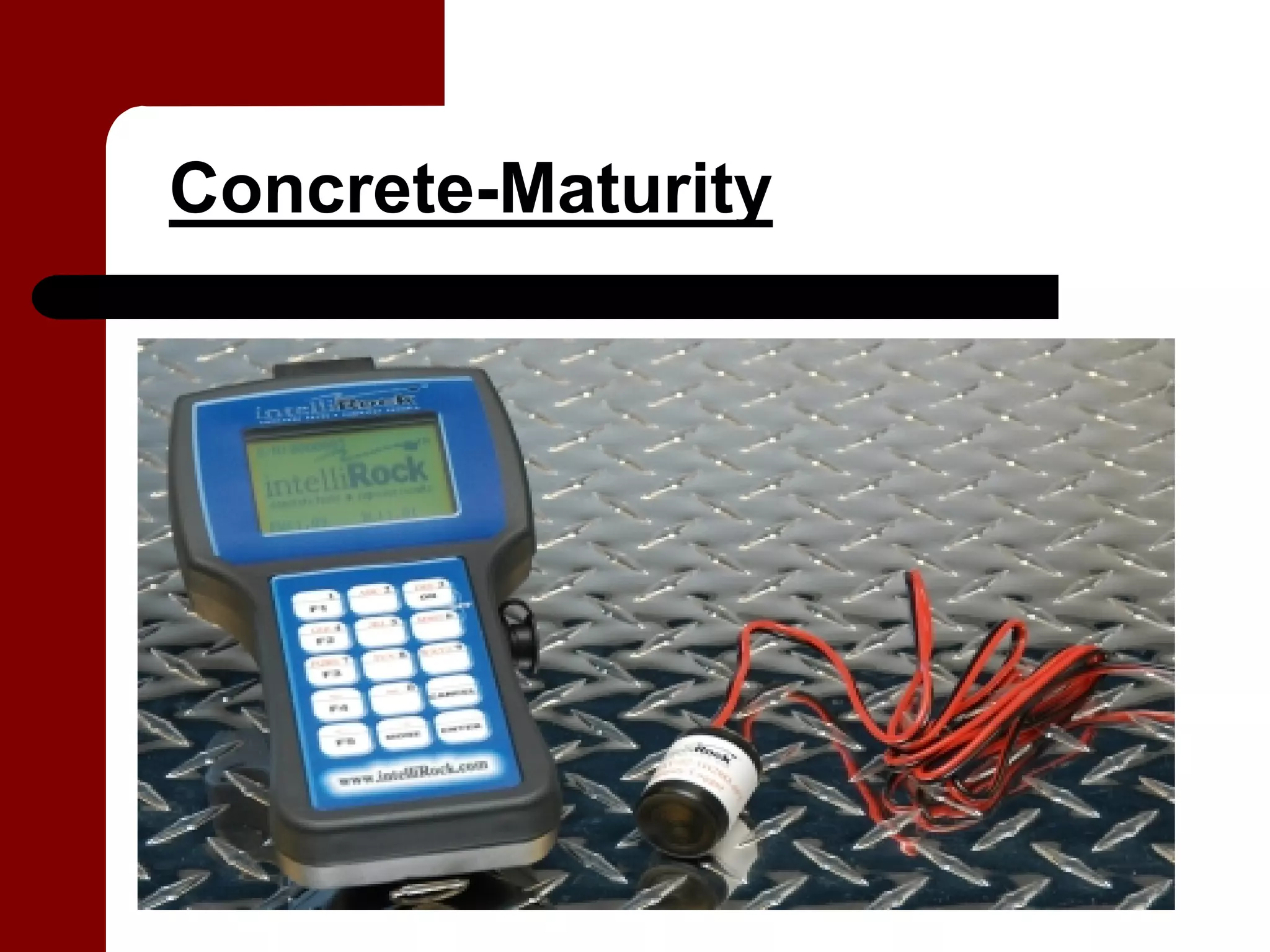 Concrete-Maturity
 