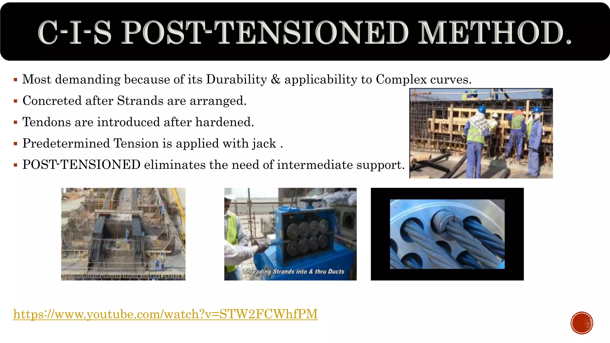 Construction methods of Bridges and its types | PPTX