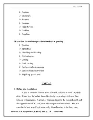 Construction methods and equipments | PDF