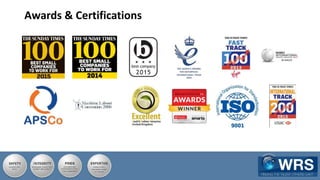 Awards & Certifications
 