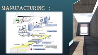 Manufacturing :-
 