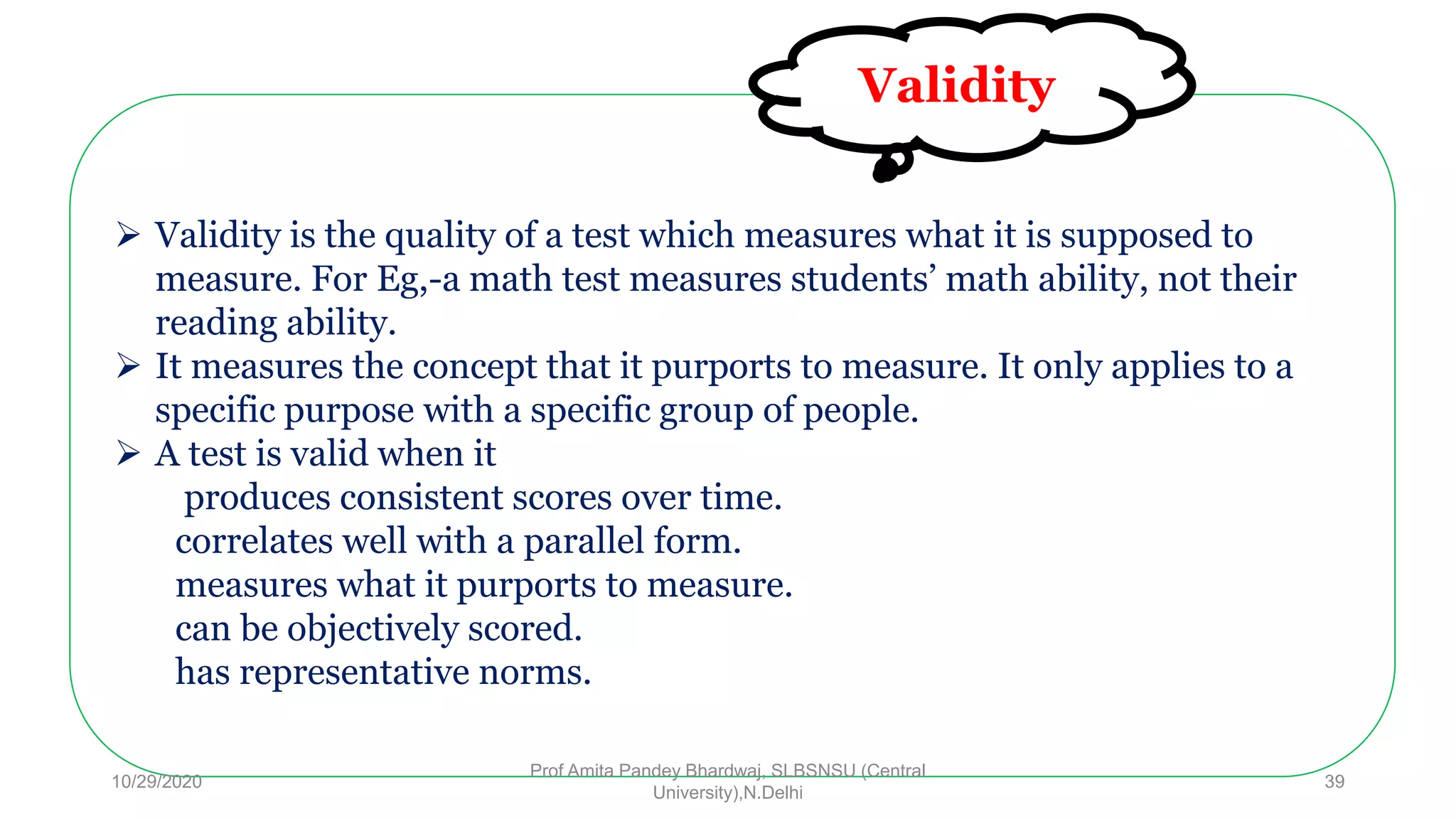 Construction of Achievement Test | PPTX