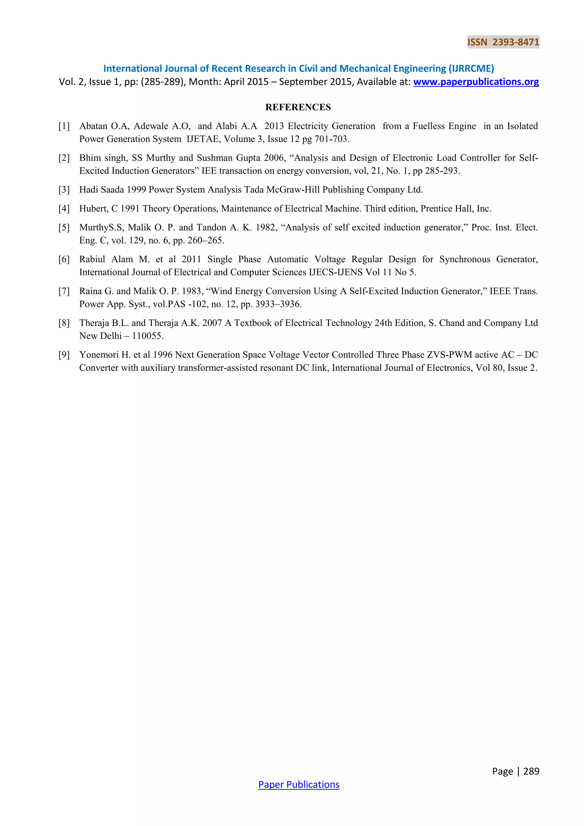 Construction of a Fuel less Generator | PDF