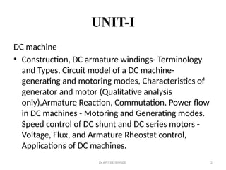 Construction of Dc machine.pptxvvvvvvvvvv | PPTX
