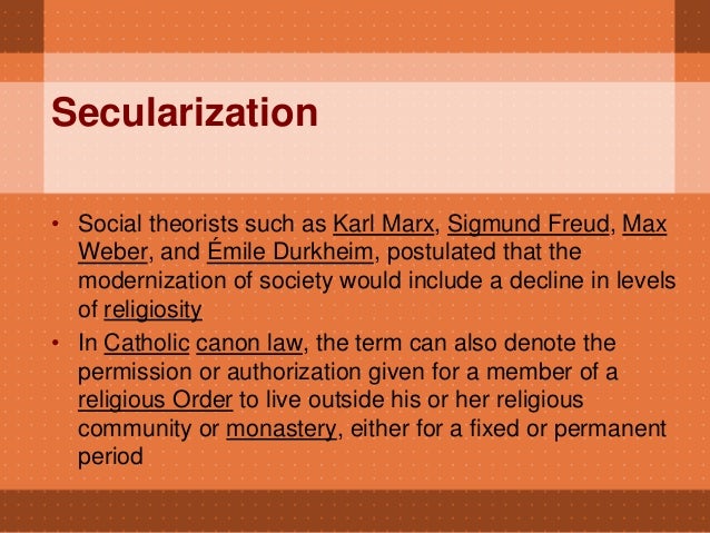 Construction of Secular and Sacred Religion