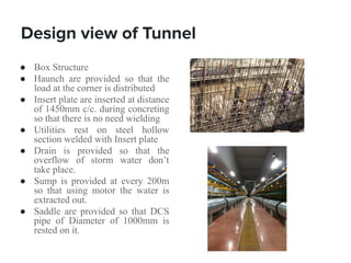 Construction of Utility Tunnel phase ll | PDF