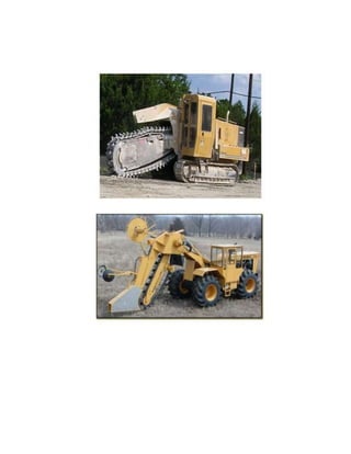 Construction plant and equipment notes