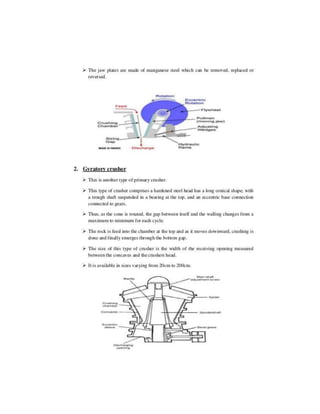 Construction plant and equipment notes