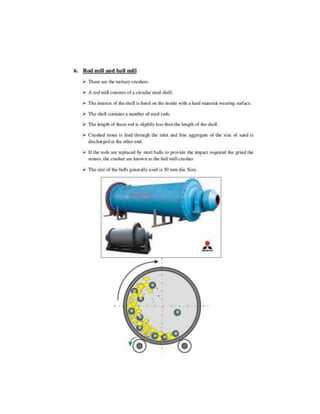 Construction plant and equipment notes