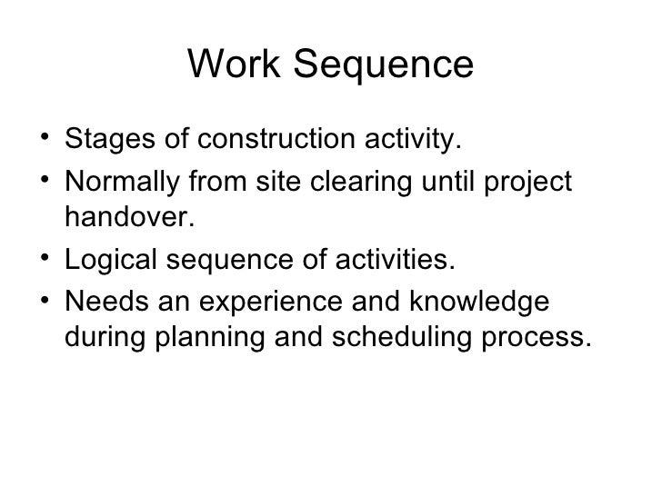 Construction process