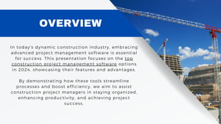 10 Best Construction Project Management Software For 2024 | PDF