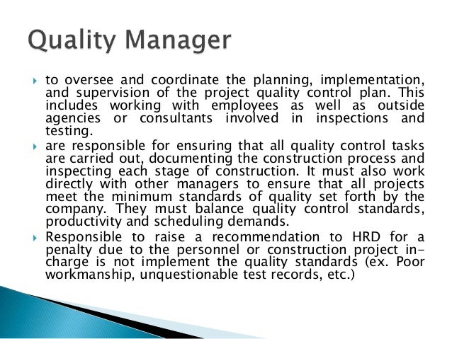 Construction quality management plan (Construction Productivity Analy…