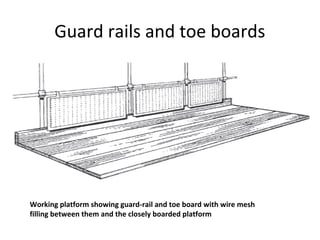 Ms Railing Toe Guard Construction safety ii | PPT