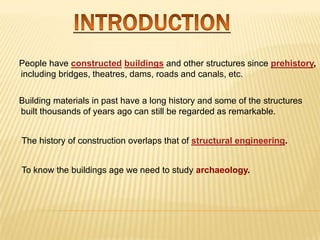 Constructions Ancient Present Pptx