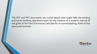 Construction Commissioning Best Practices during Turnover | PPTX