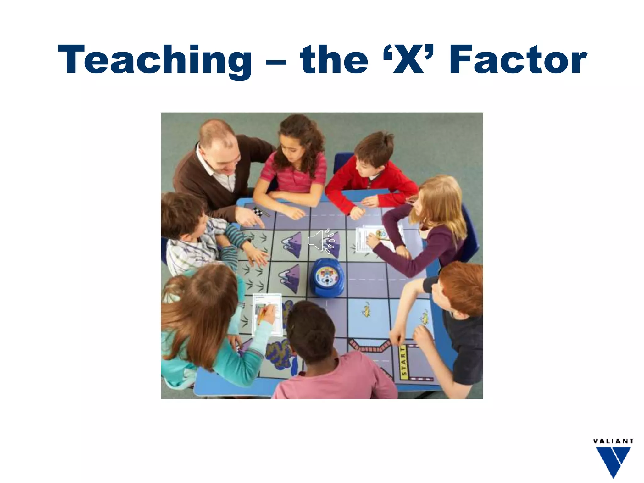 Teaching – the ‘X’ Factor
 
