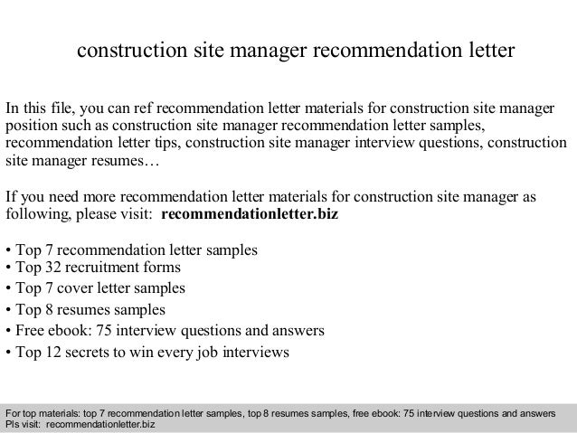 samples of a reference letter