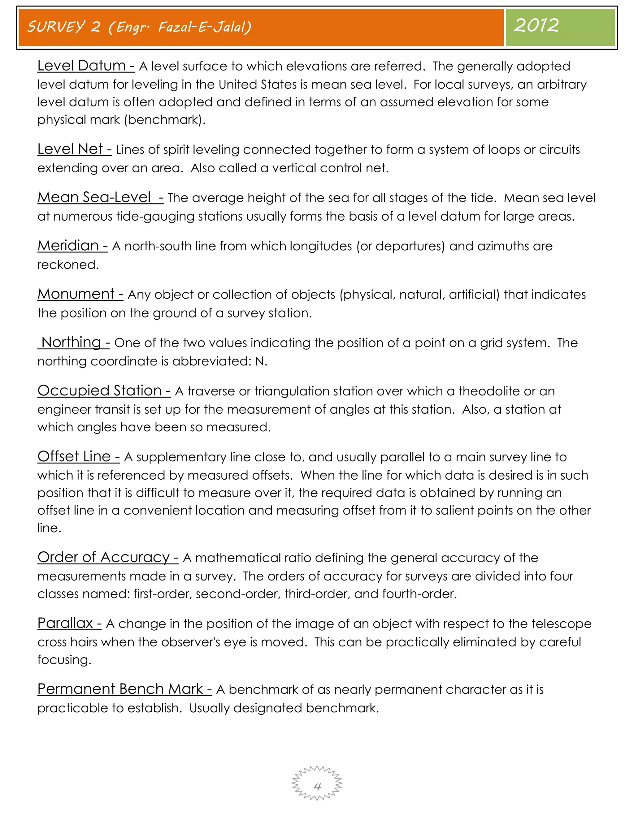 Bench Loop Sheets Survey.pdf Construction surveys | PDF