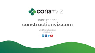 Construction Viz Project Tracker | PDF