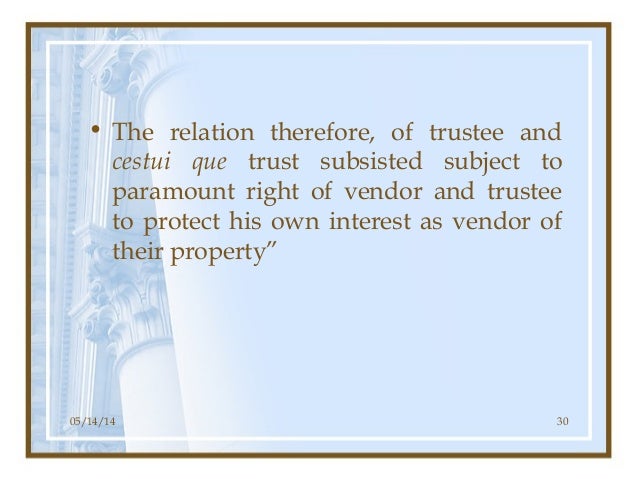 Constructive Trustee And Personal Property Constructive Trustee And Personal Property