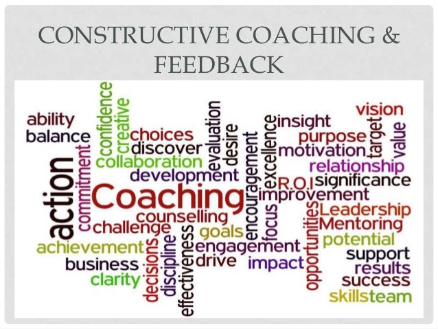 Constructive Coaching Feedback 1 1